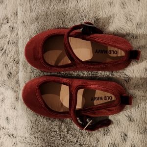 Size 12 velvet Girls shoes